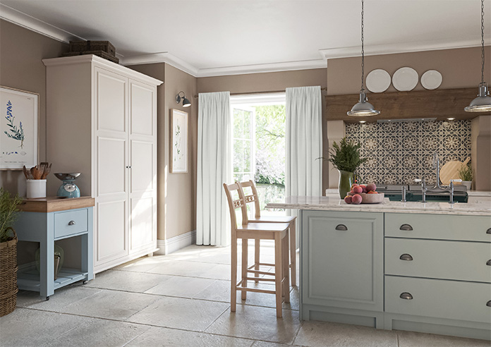 Melrose (Blackout), Soft White - Made to Measure Curtains - Image 8